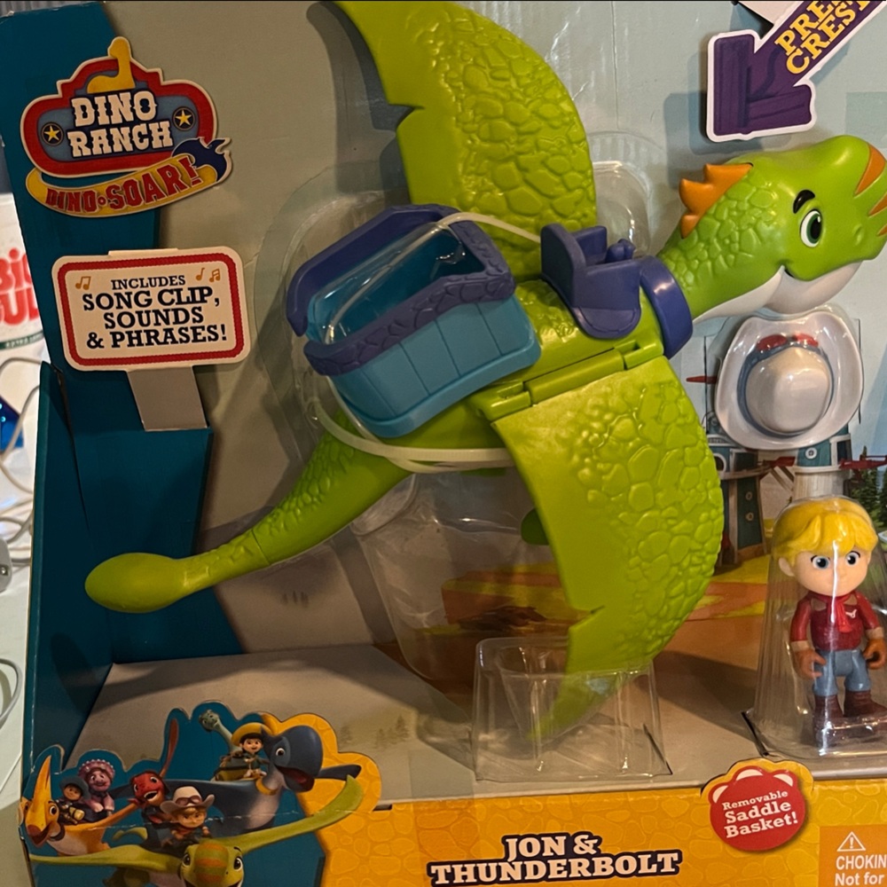 Jon & Thunderbolt Green Interactive Toy